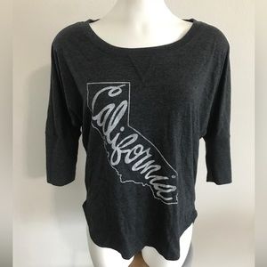 California Pride 3/4 Sleeve Soft Top